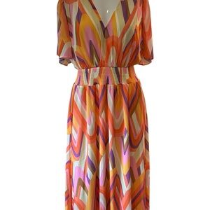Flying Tomato Dress Multicolor Maxi
